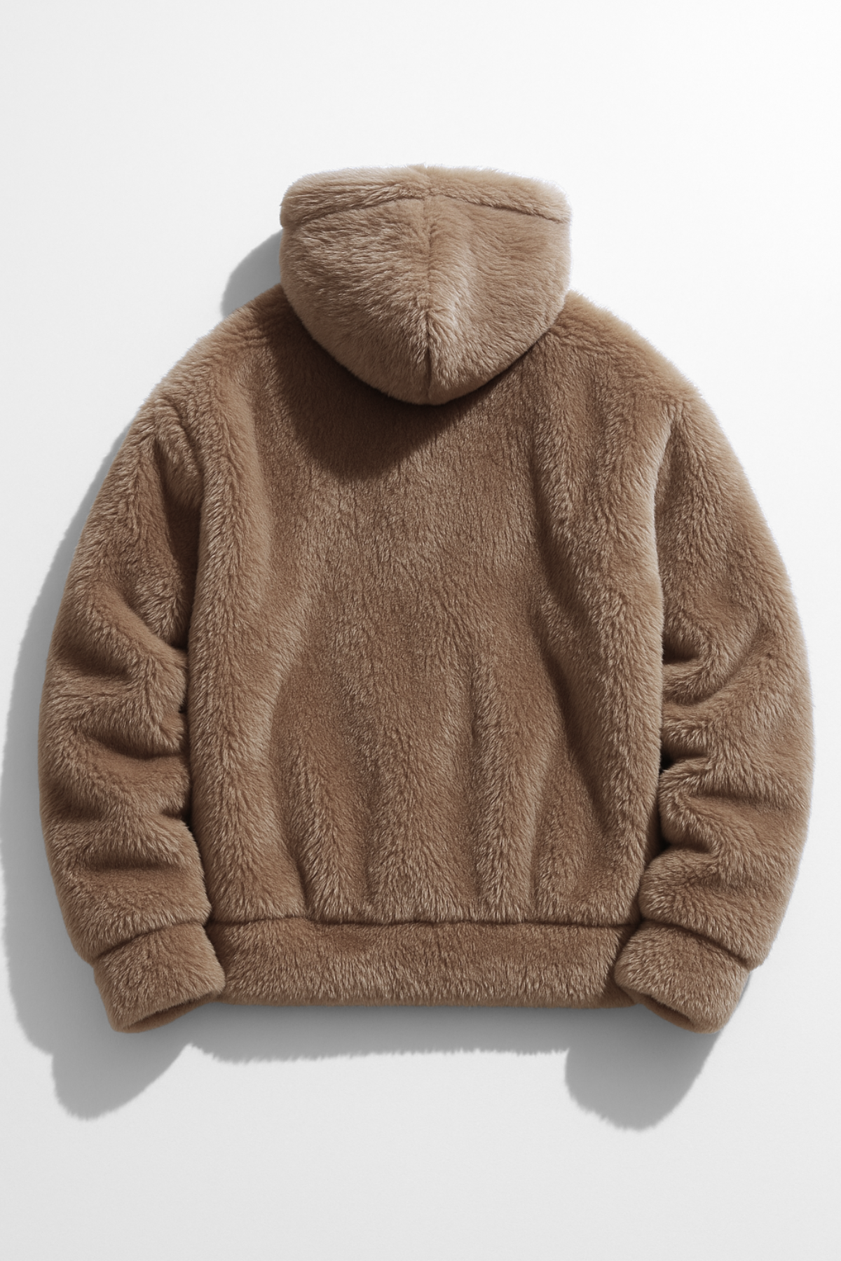 TEDDY | FUZZY PULLOVER HOODIE
