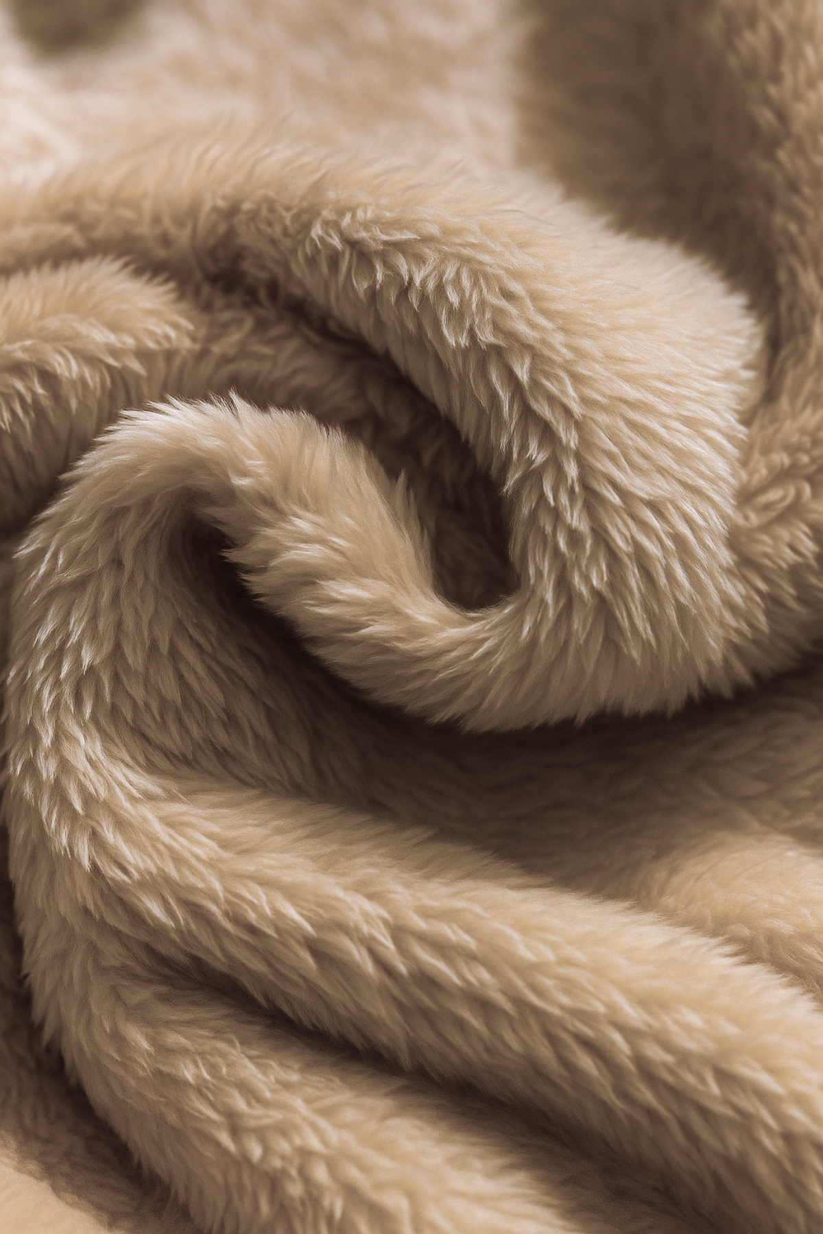 TEDDY | FUZZY PULLOVER HOODIE