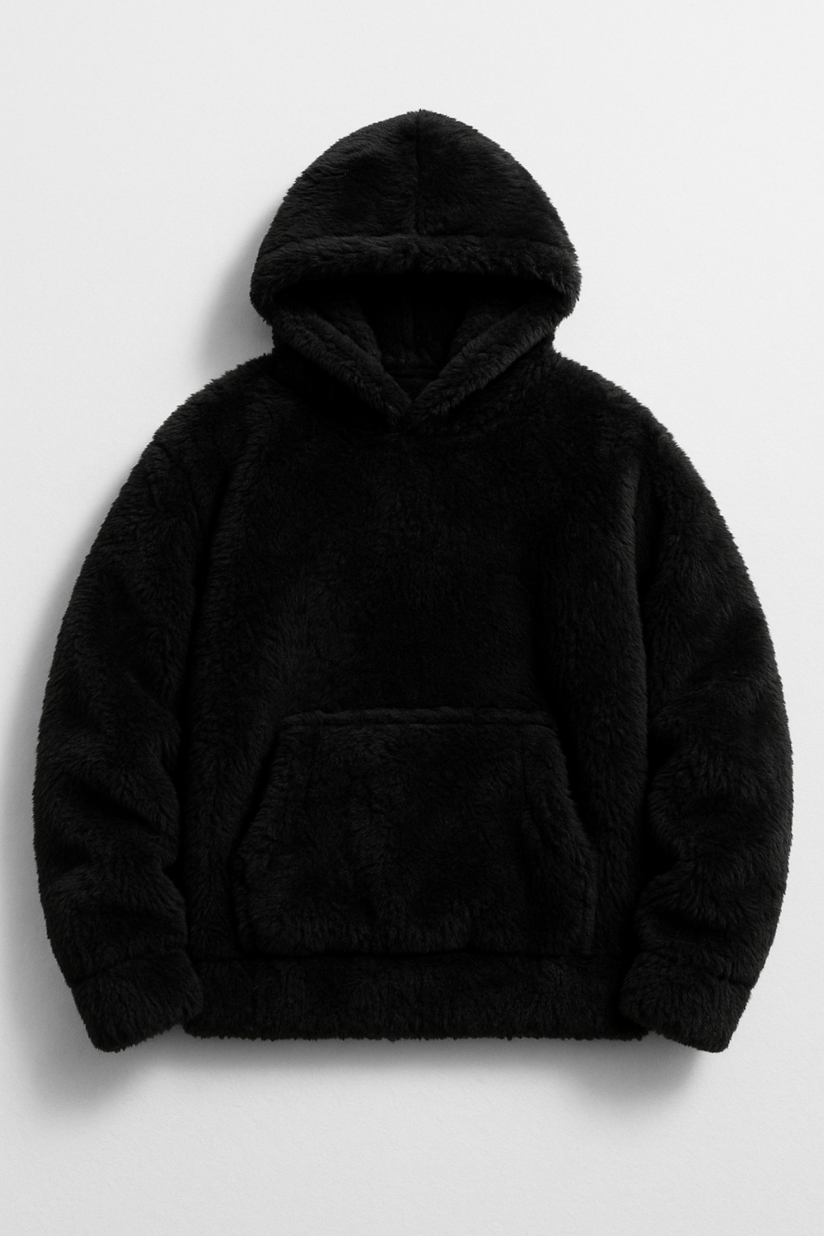 TEDDY | FUZZY PULLOVER HOODIE
