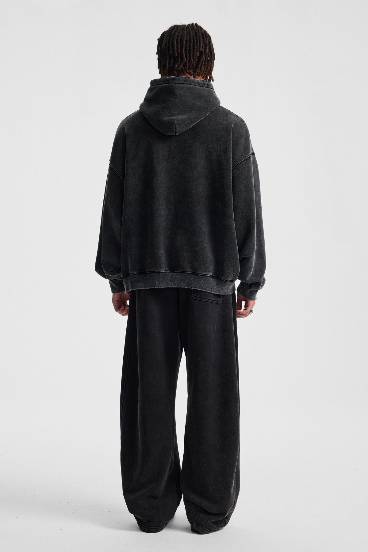 RAZE | ACID-WASH BAGGY SWEATPANTS