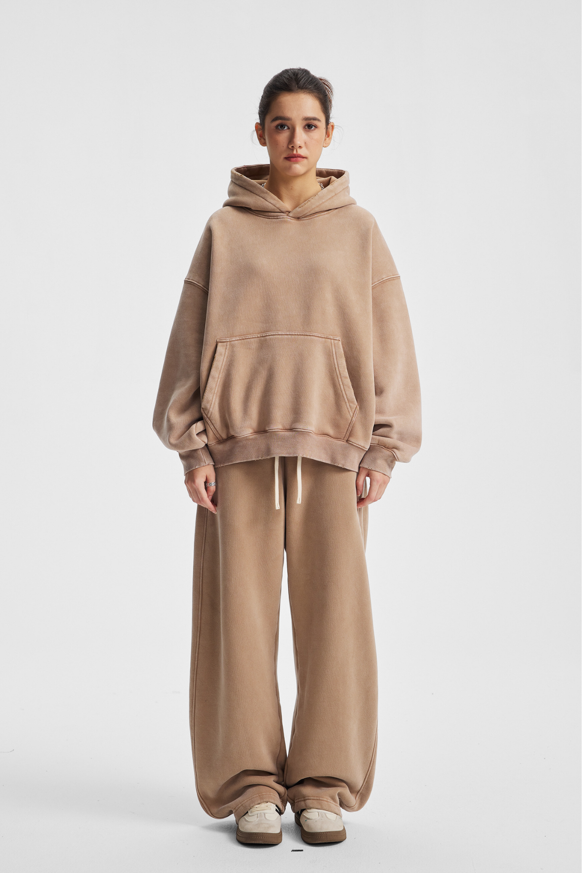 RAZE | ACID-WASH BAGGY SWEATPANTS