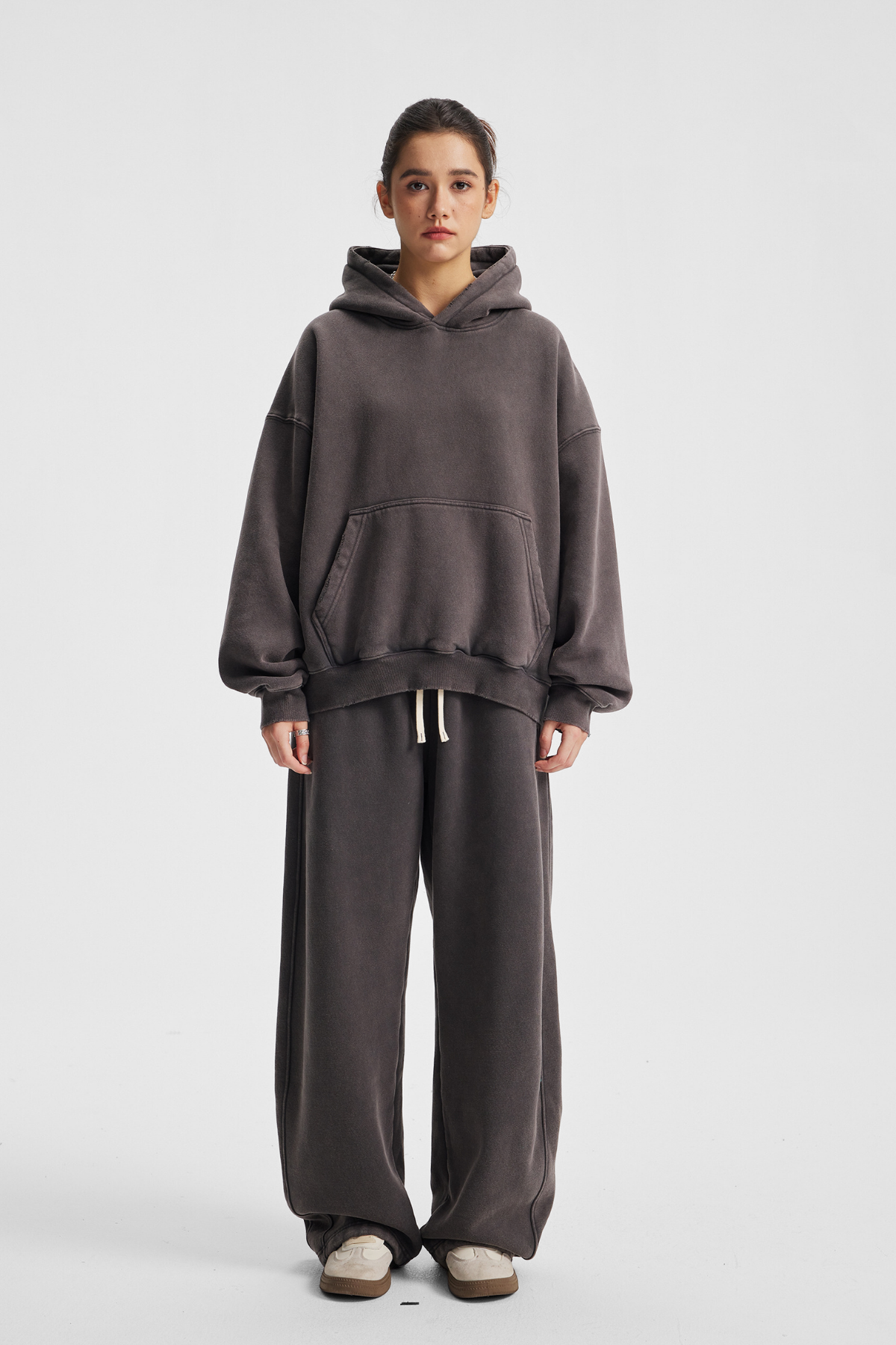 RAZE | ACID-WASH BAGGY SWEATPANTS