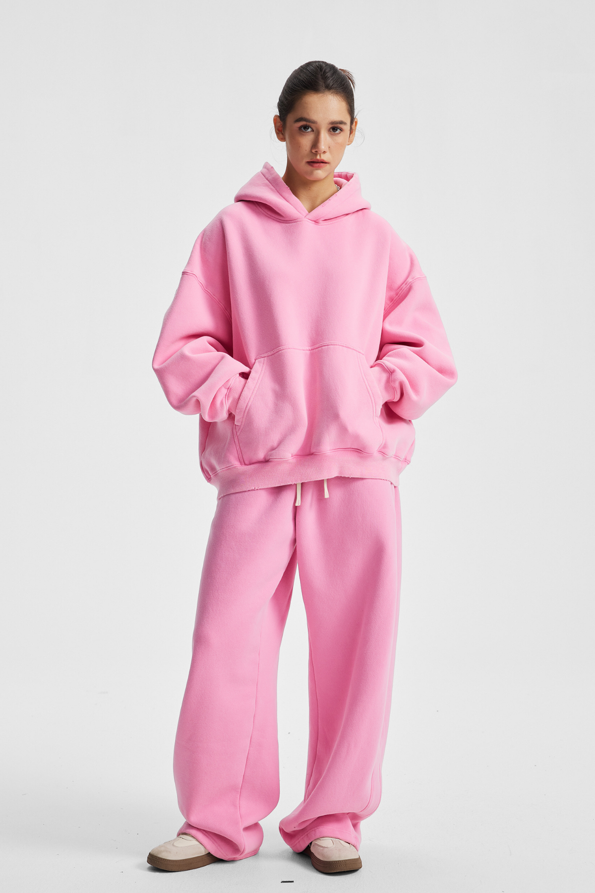 RAZE | ACID-WASH BAGGY SWEATPANTS