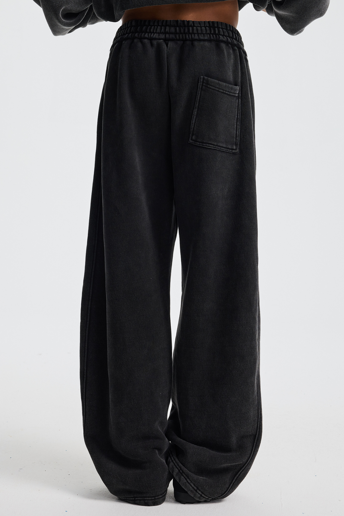 RAZE | ACID-WASH BAGGY SWEATPANTS