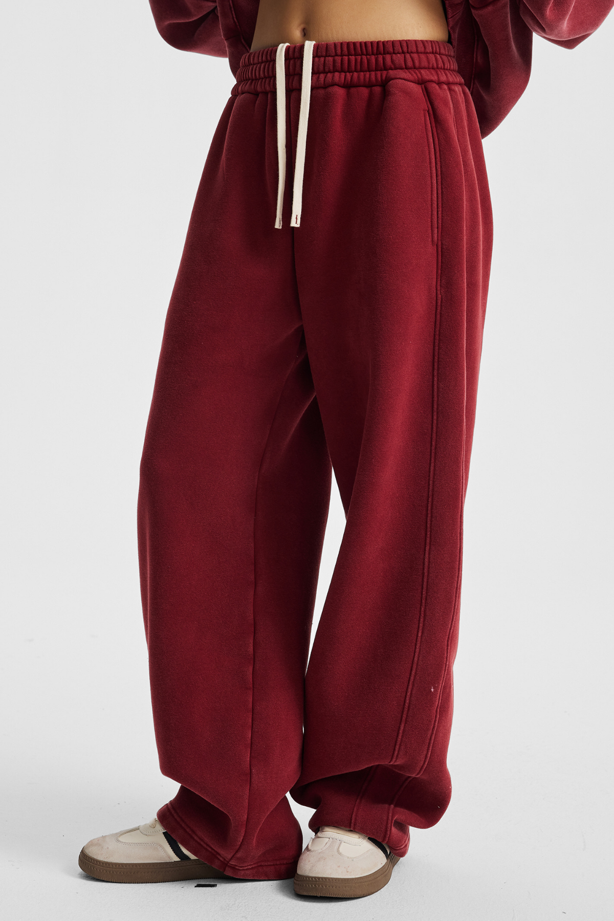 RAZE | ACID-WASH BAGGY SWEATPANTS