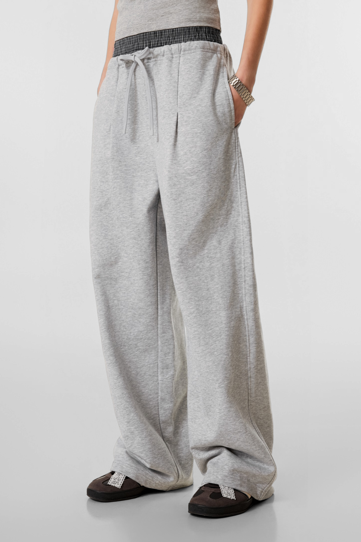 DUAL | DOUBLE-WAIST SWEATPANTS