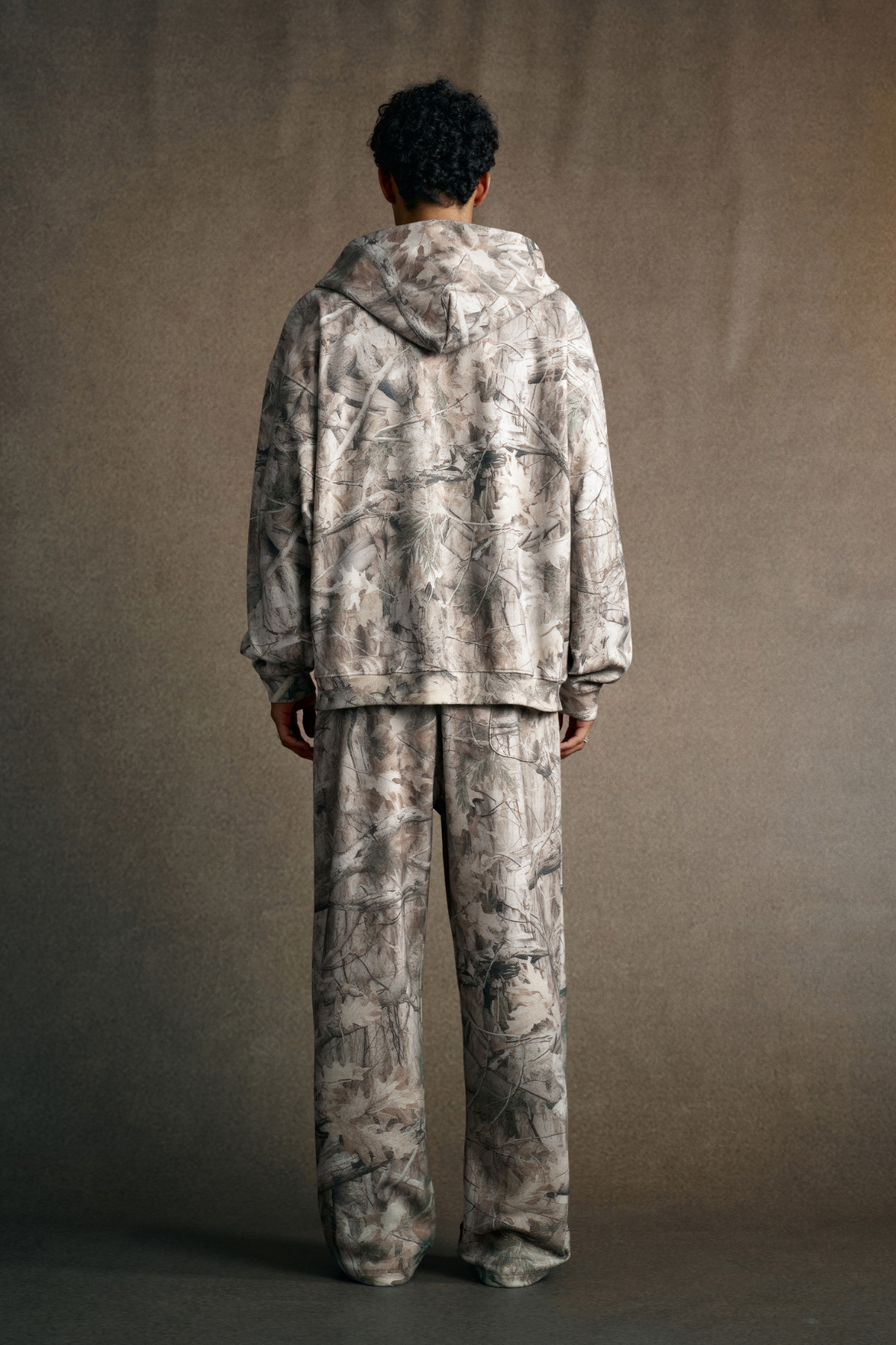 CAMO | FULL-ZIP OVERSIZED HOODIE