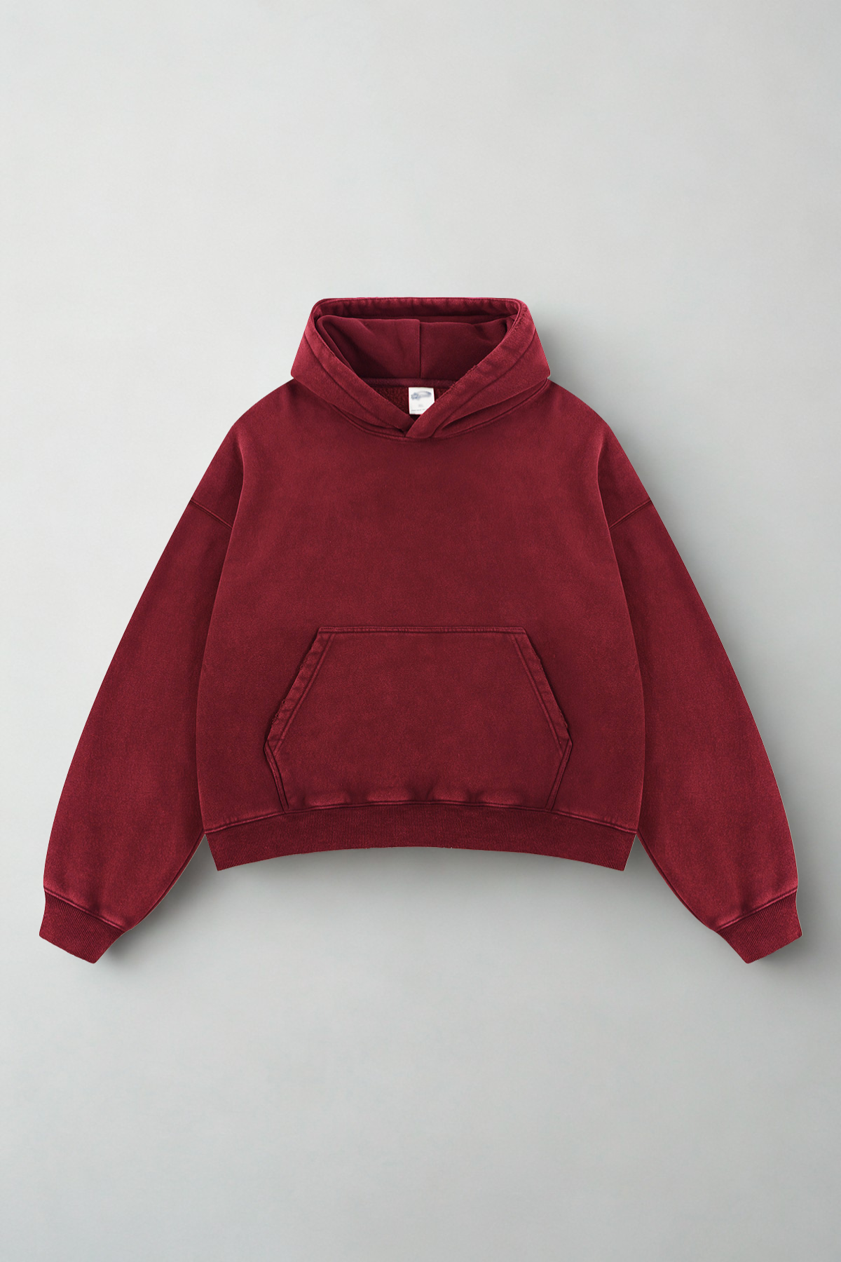 RAZE | ACID-WASH DISTRESSED HOODIE