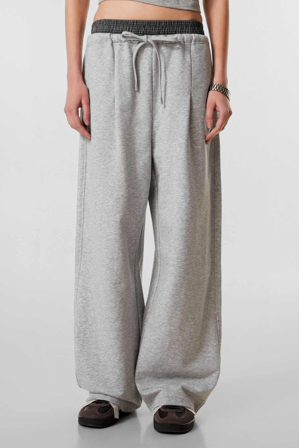 DUAL | DOUBLE-WAIST SWEATPANTS