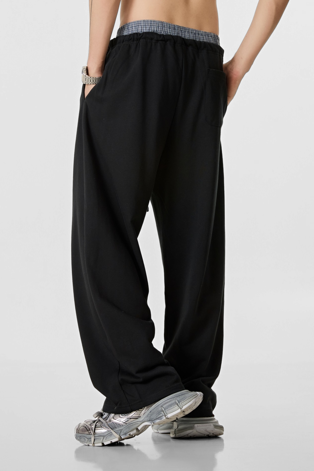 DUAL | DOUBLE-WAIST SWEATPANTS