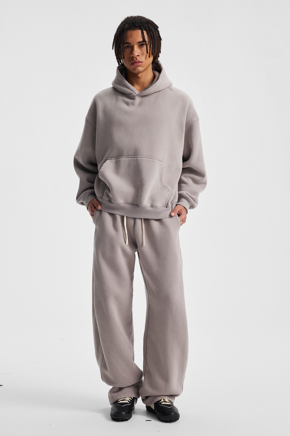 RAZE | ACID-WASH BAGGY SWEATPANTS