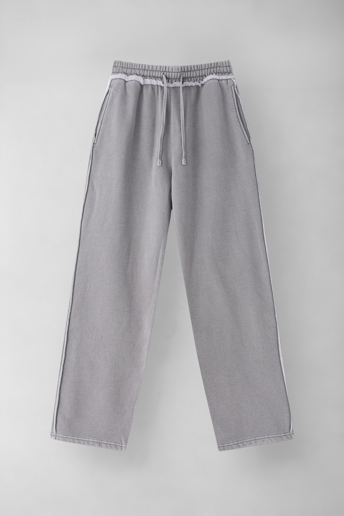 RAW | RIPPED-HEM SWEATPANTS