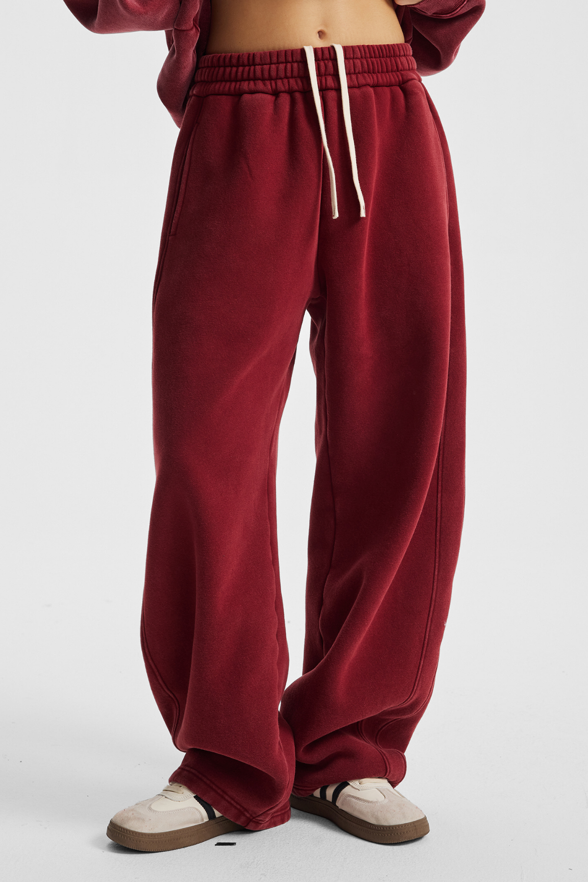 RAZE | ACID-WASH BAGGY SWEATPANTS