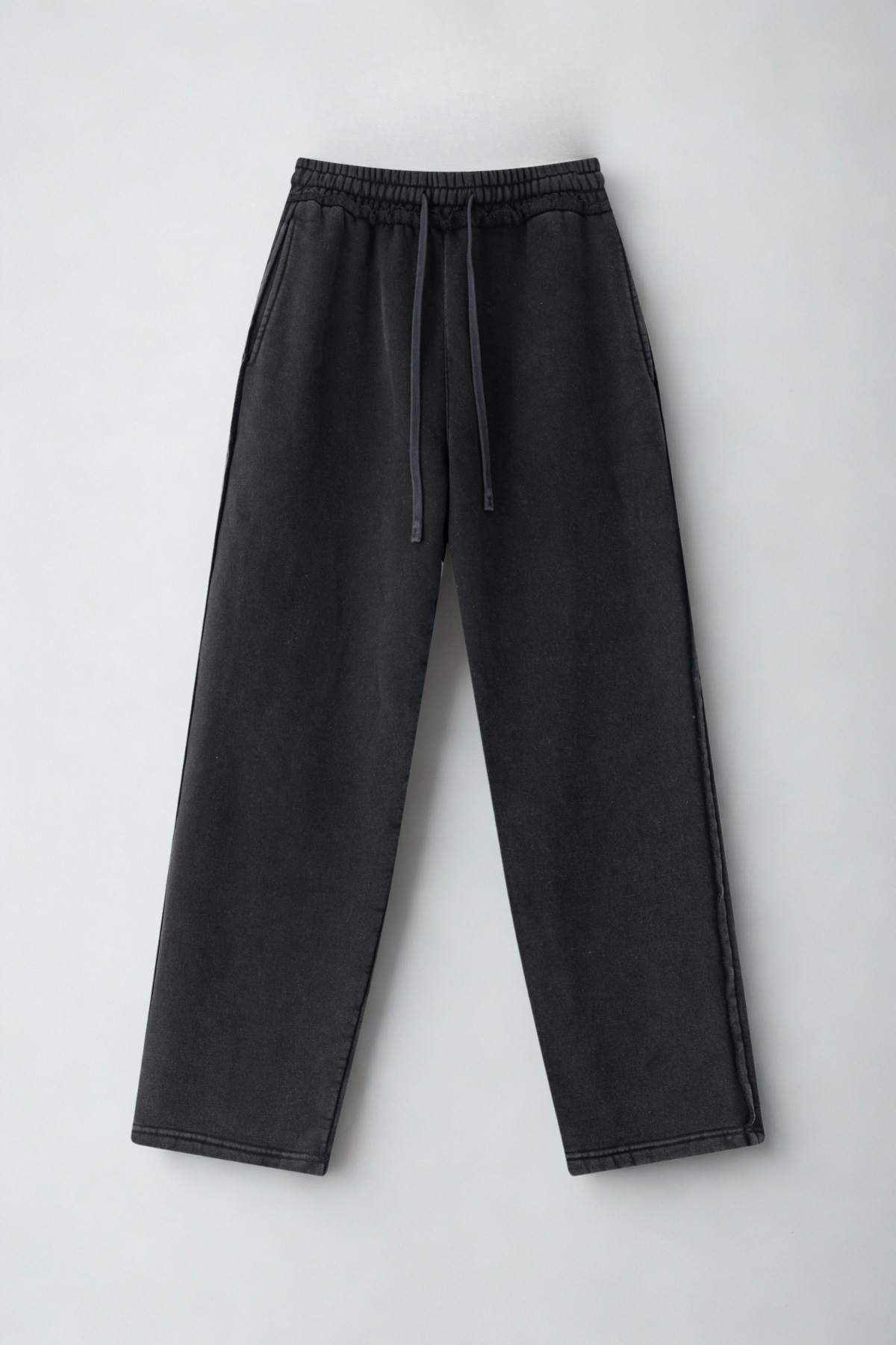 RAW | RIPPED-HEM SWEATPANTS