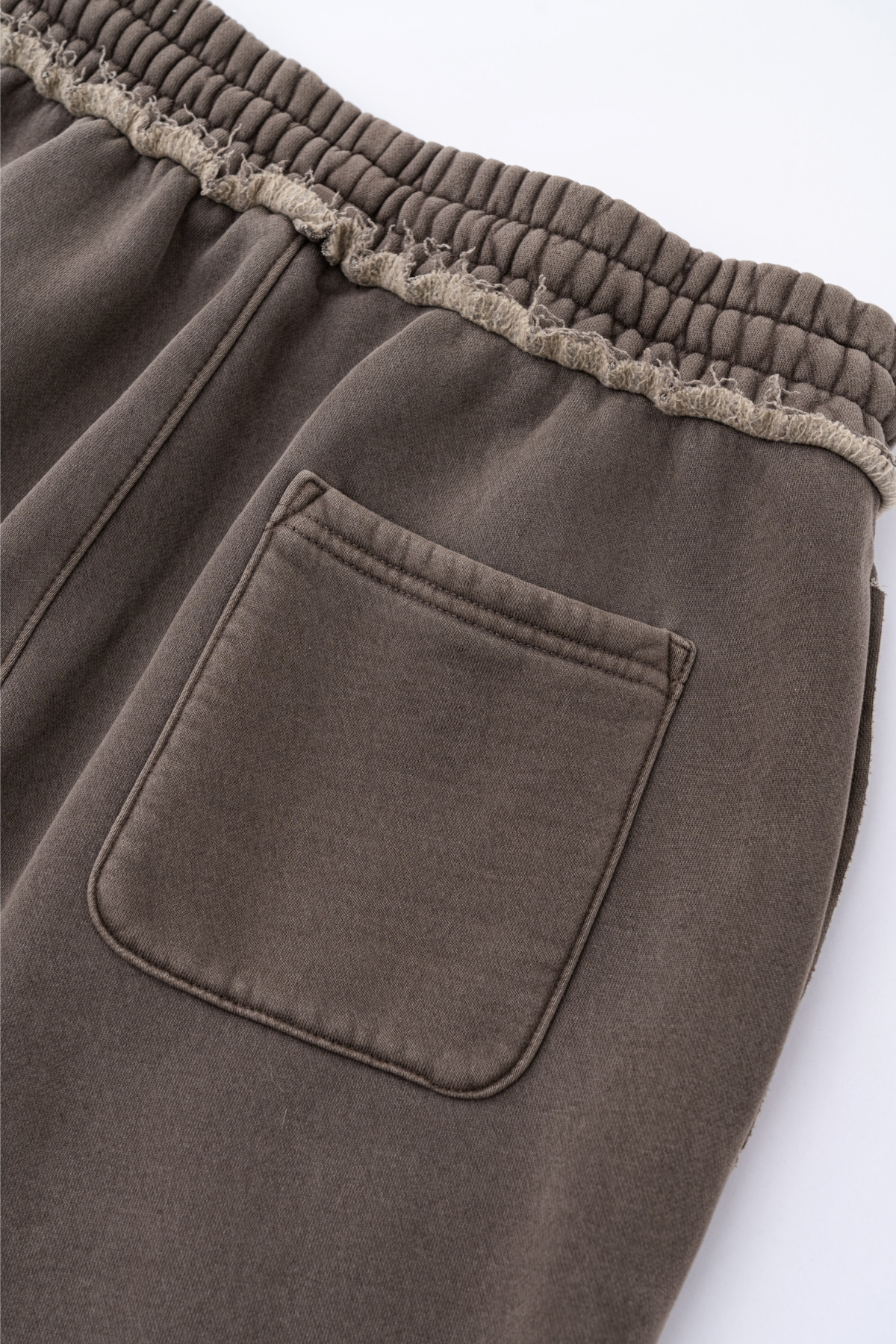 RAW | RIPPED-HEM SWEATPANTS