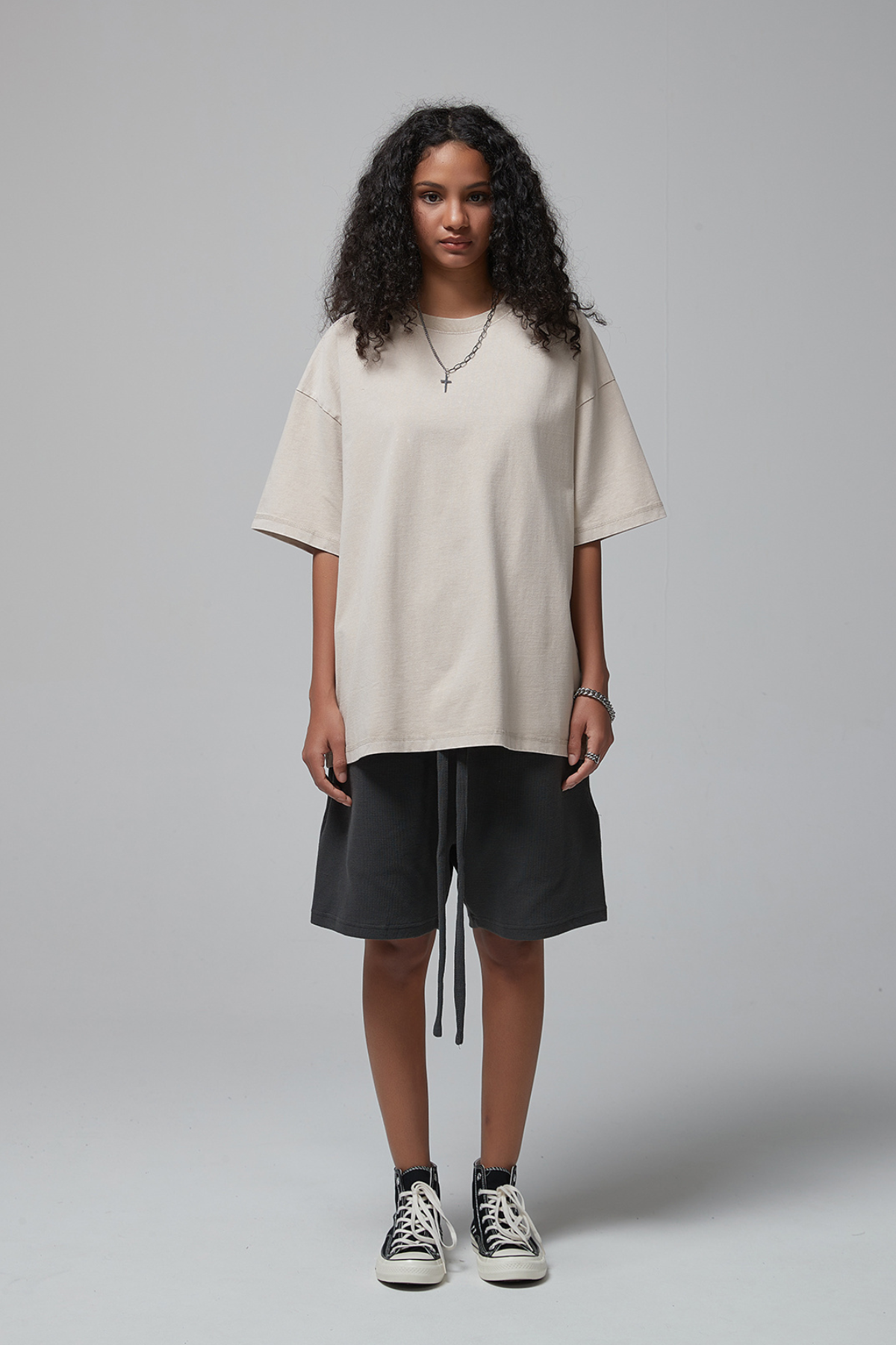 VILLIAN | OVERSIZED ACID-WASH TEE